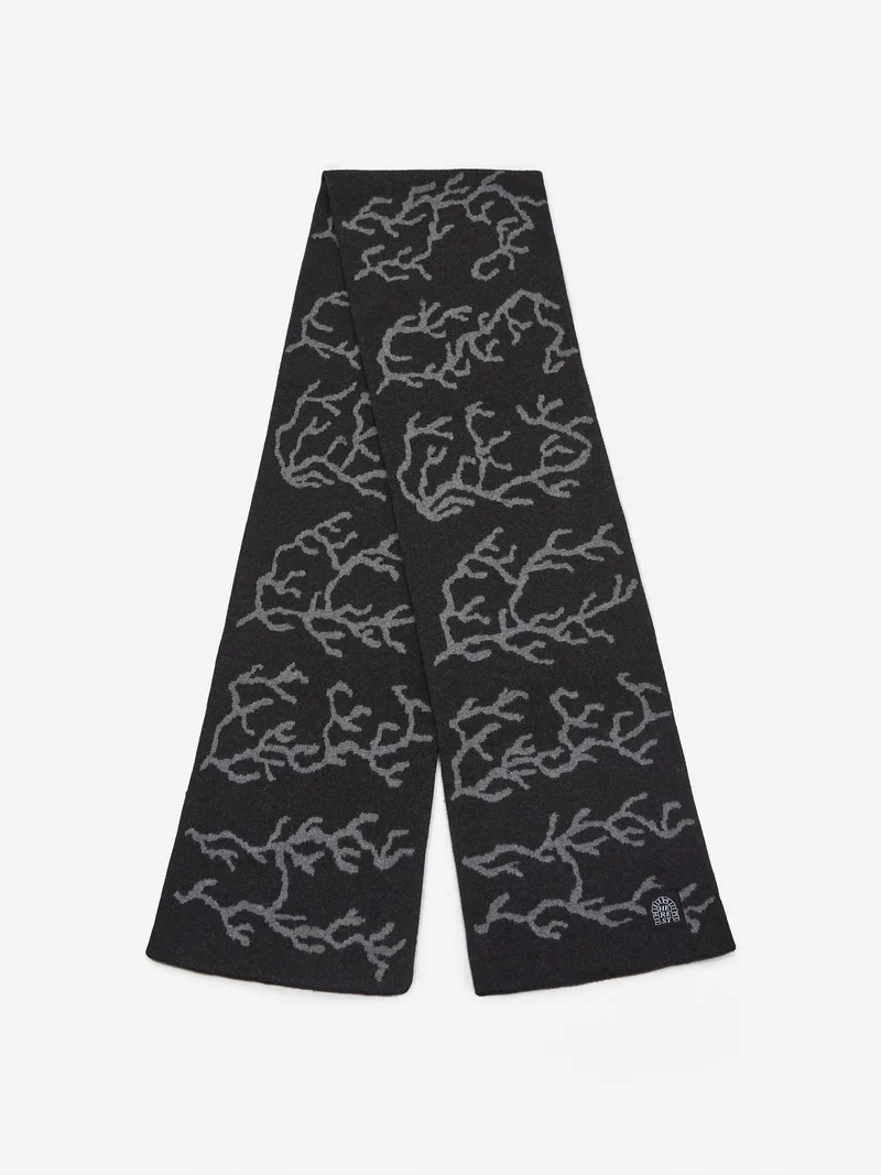 Image of Heresy Root Scarf - Charcoal