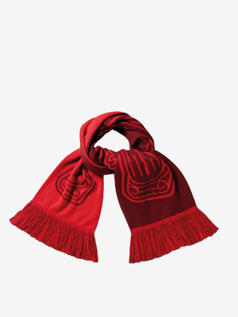 Image of Aries Column Scarf - Red