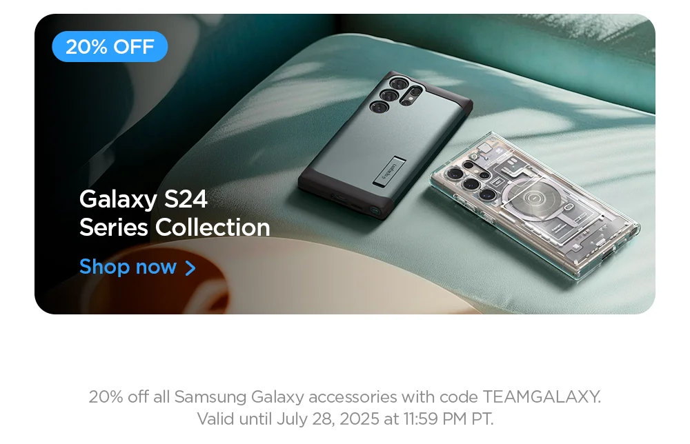 20% OFF Galaxy S24 Series Collection