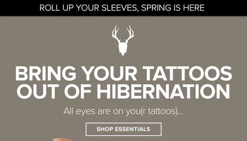 bring your tattoos our of hibernation  - al eyes are on your tattoos