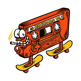 Punk Rock mixtape (front print) T-Shirt