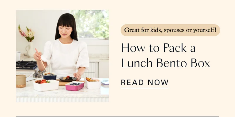 How to Pack a Lunch Bento Box (great for kids, spouses or yourself!)