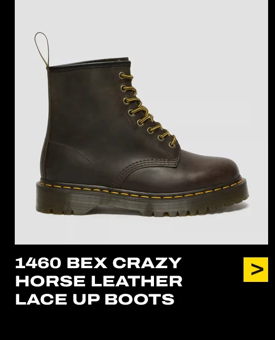 1460 BEX CRAZY HORSE LEATHER LACE UP BOOTS