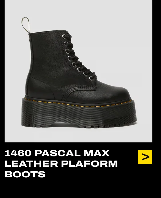 1460 PASCAL MAX LEATHER PLATFORM BOOTS