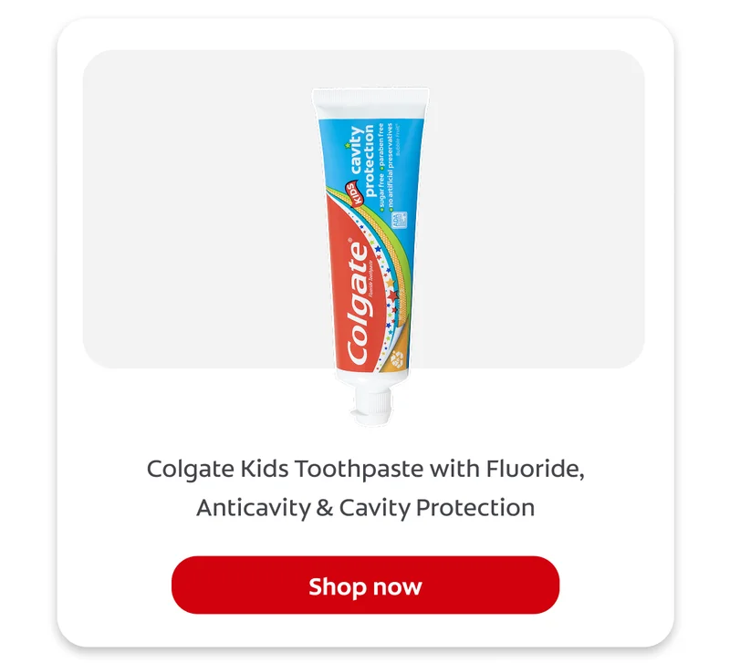 Colgate Kids Toothpaste with Fluoride, Anticavity & Cavity Protection