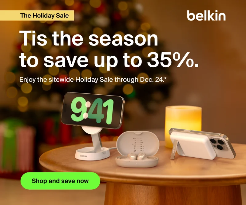 Get gifting with Belkin.