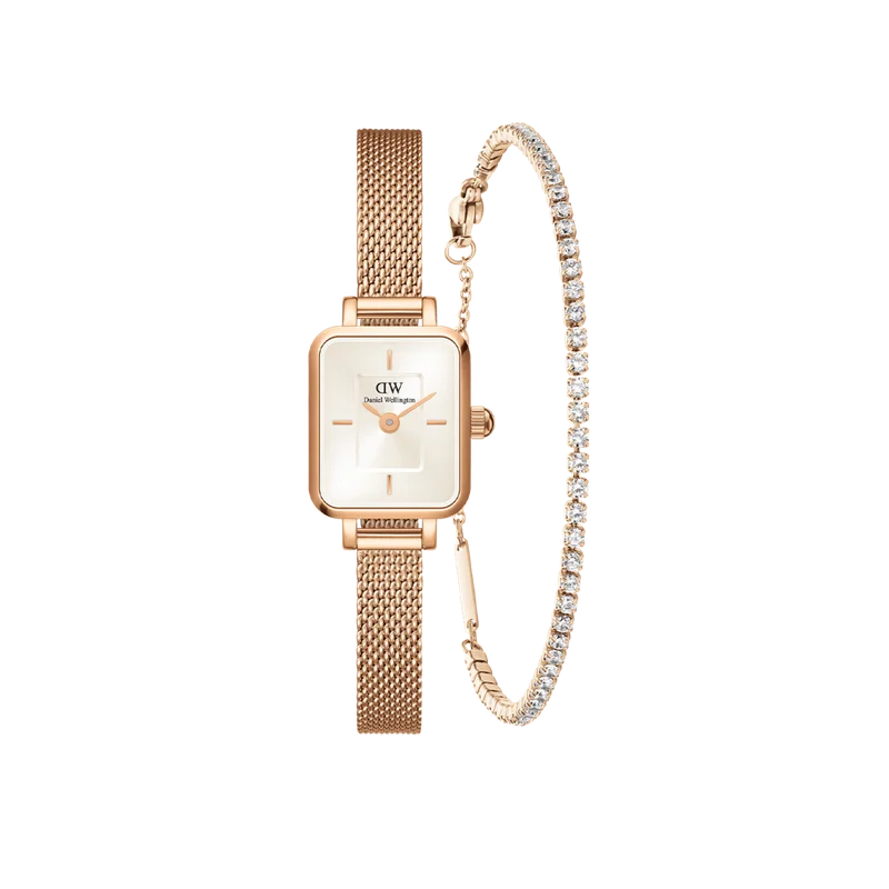 Image of Quadro Mini Champagne & Tennis Gold Set