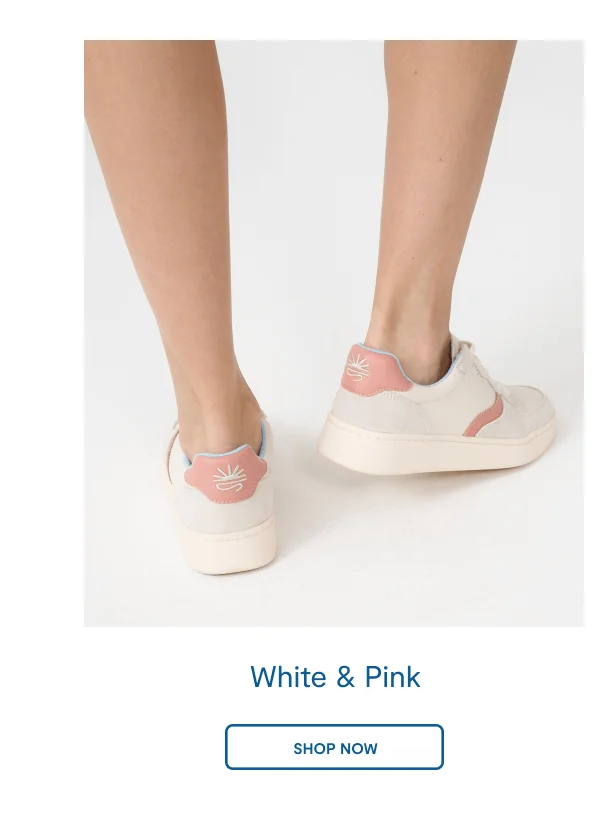 White / Pink / Light Blue