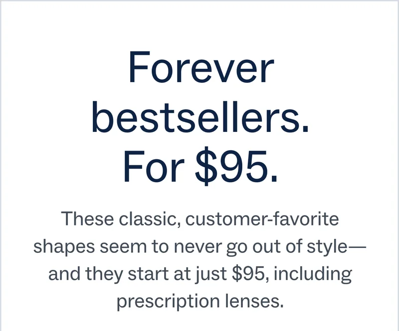 Forever bestsellers