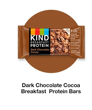 Dark Chocolate Cocoa Breakfast Protein Bars