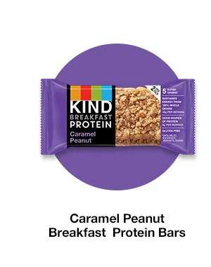 Caramel Peanut Breakfast Protein Bars