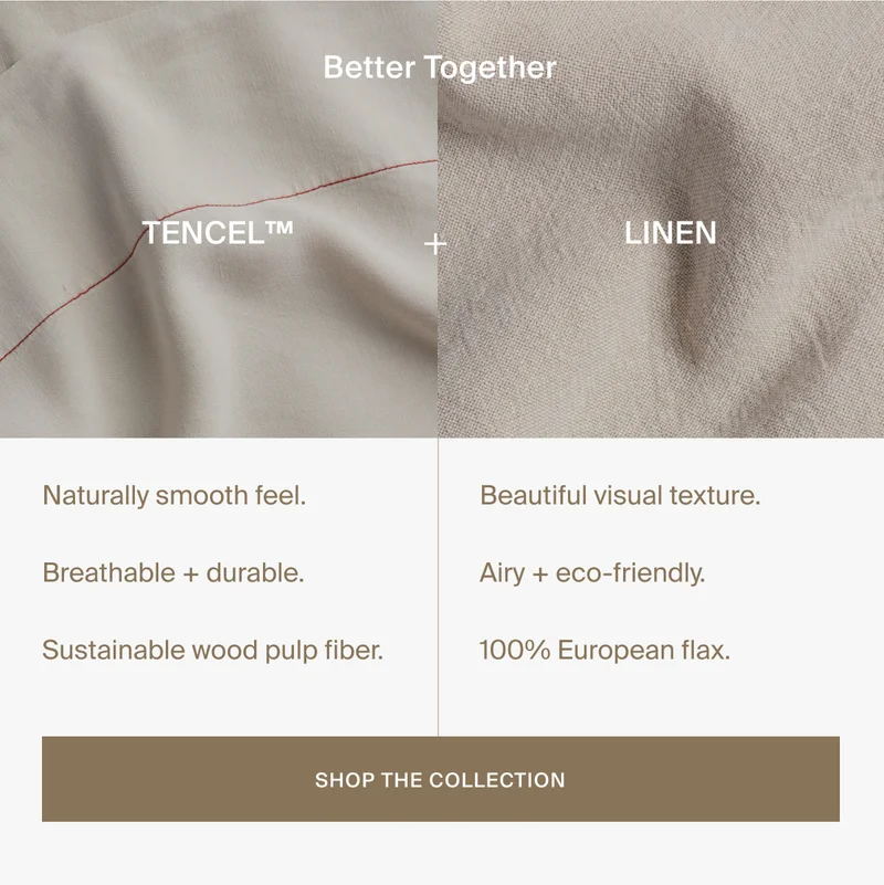 Better Together Tencel + Linen | Shop Now