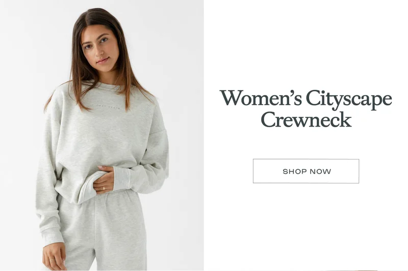 Women's Cityscape Crewneck - Shop Now