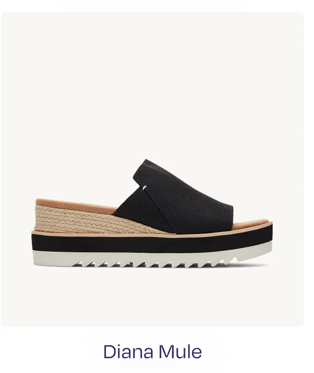 Diana Mule Wedge Sandal