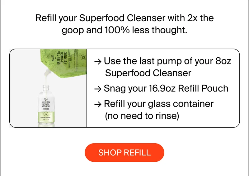 Refill your Superfood Cleanser