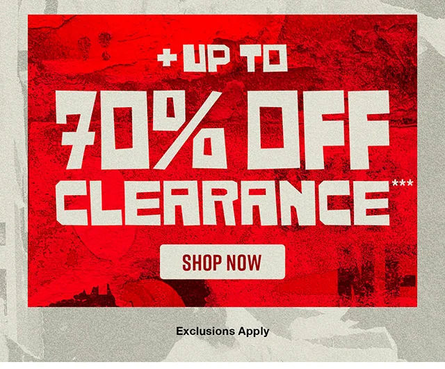 Plus Up to 70 Percent Off Clearance. Exclusions Apply. Shop Now