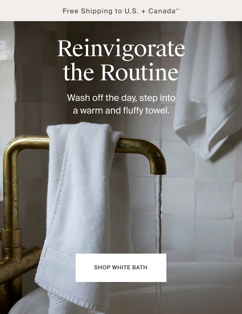 Shop White Bath Linens
