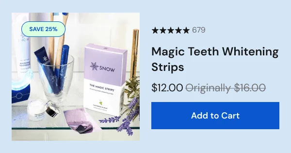 Magic Teeth Whitening Strips [ADD TO CART]