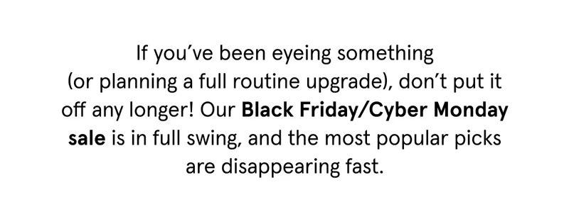 Lumin's Black Friday Sale is in full swing.
