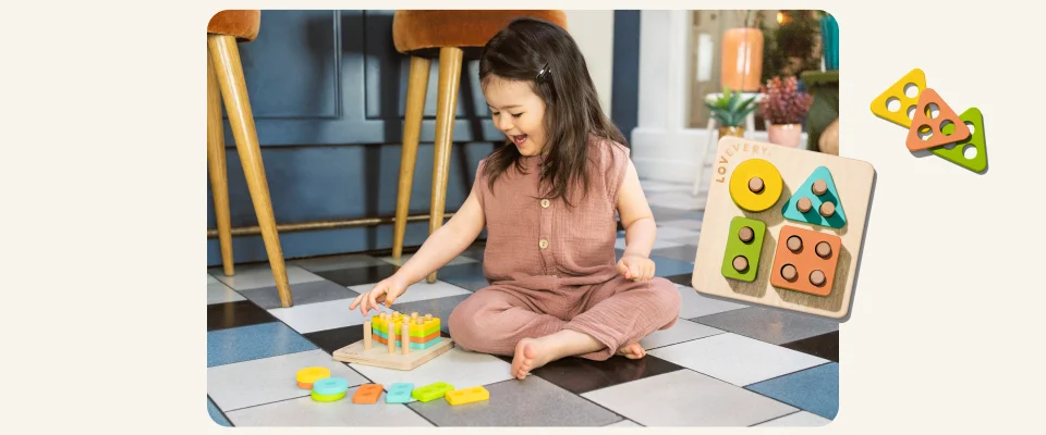Sort & Stack Peg Puzzle