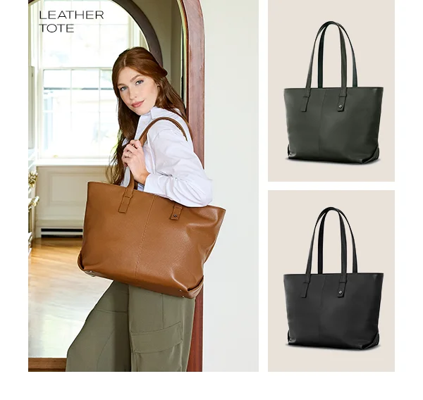 Shop Mobile Solution 2 Leather Tote