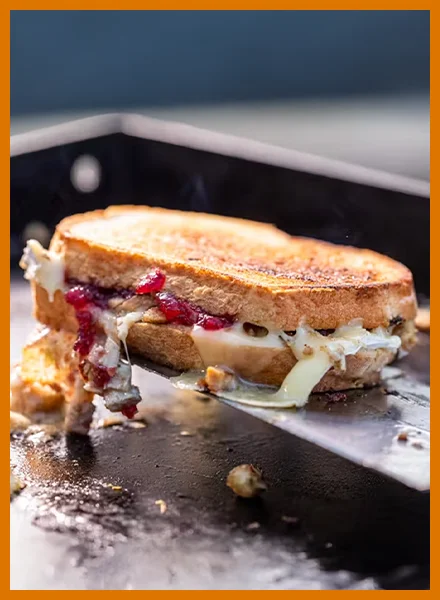 Griddled Turkey Sandwich