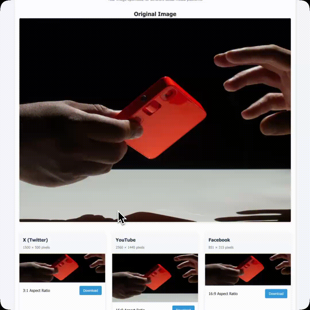 social media banner generator