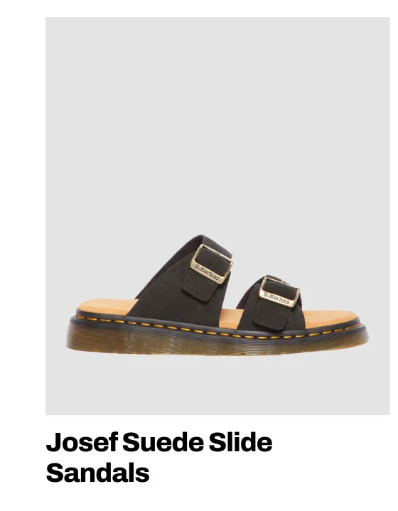 Josef Suede slide sandals