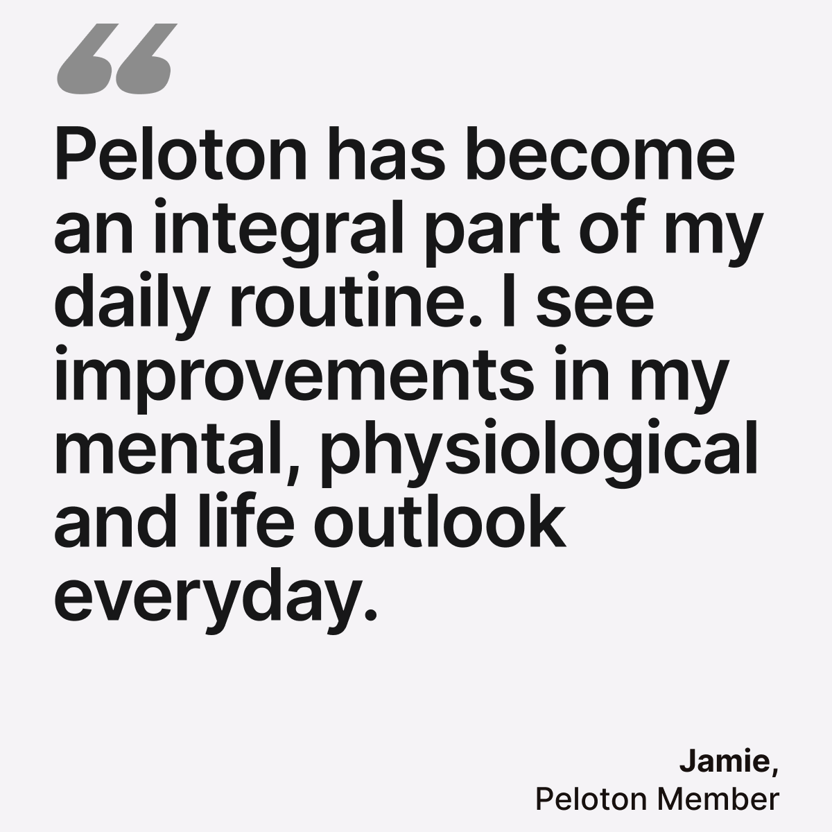 Jamie Peloton Member