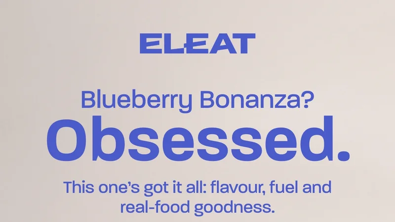 Blueberry Bonanza? Obsessed. This one's got it all: flavour, fuel and real-food goodness.