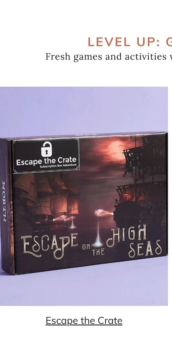 Escape the Crate: An Escape Room Adventure