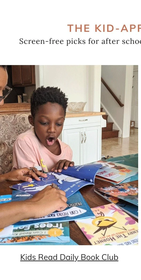 Kids Read Daily Book Club for young readers age 0-12 years old