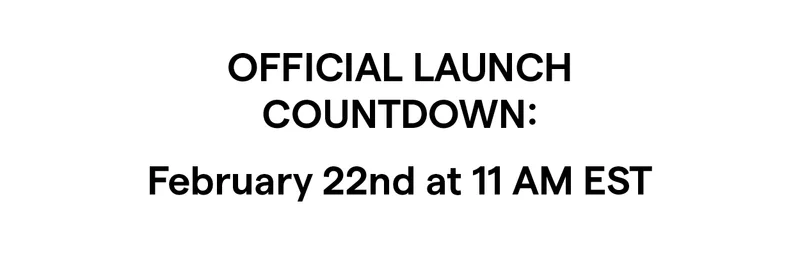 With the official launch just around the corner, now is the time to express your interest and secure early access to the collection.