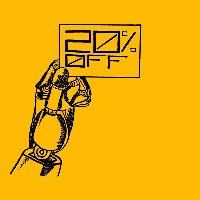 Here's 20% off your next order.