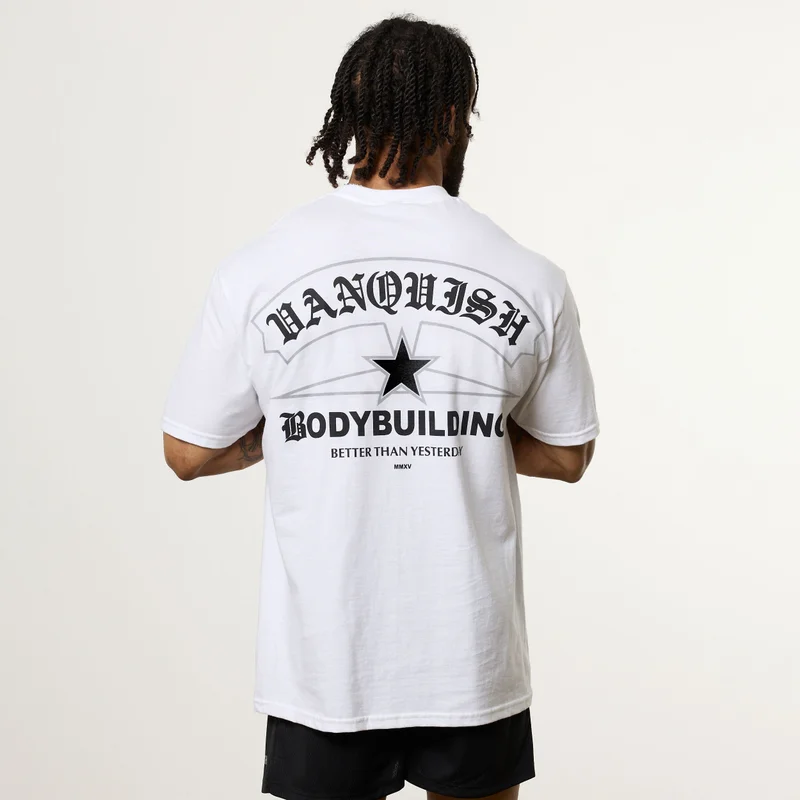 Image of Vanquish Revolve Legion White Oversized T Shirt