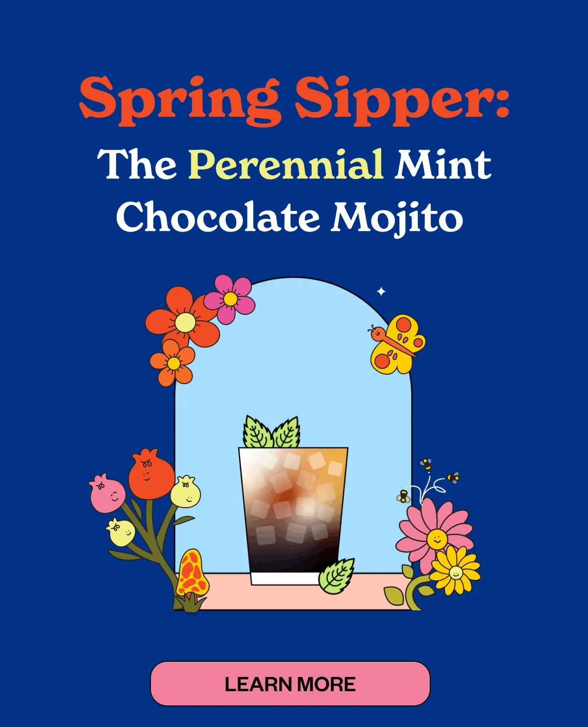 Spring Sipper: The Perennial Mint chocolate Mojito