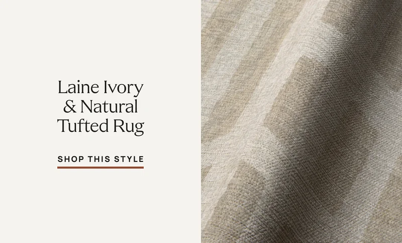 Laine Ivory & Natural Tufted Rug