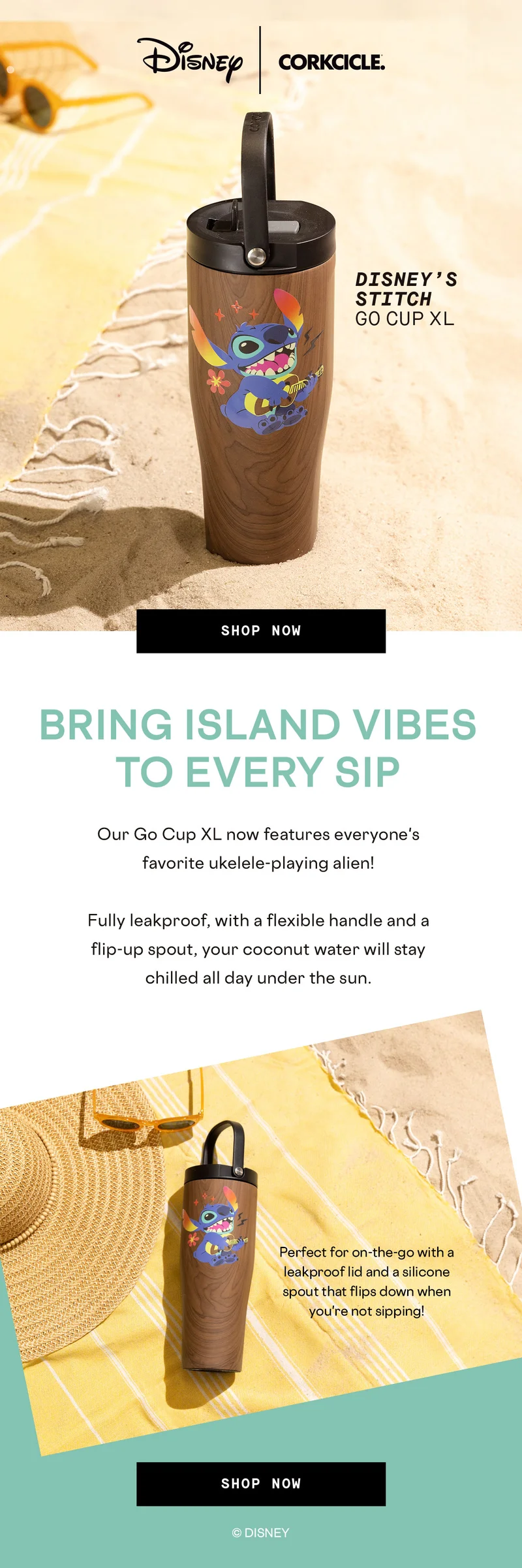 Stitch Go Cup XL is back in stock!
