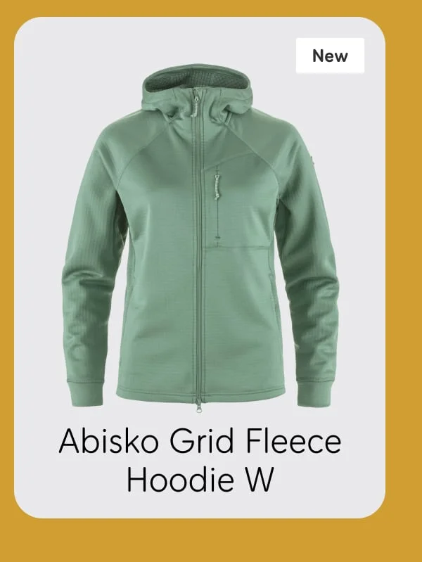 Abisko Grid Fleece Hoodie W