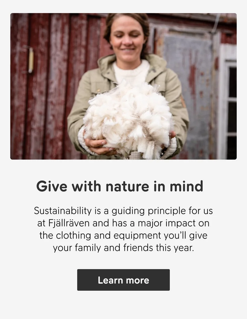 What sustainability means to us