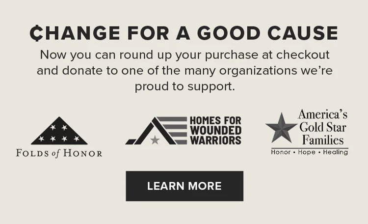 CHANGE FOR A GOOD CAUSE