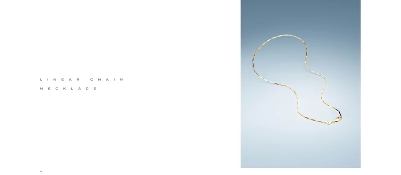 Linear Chain Necklace