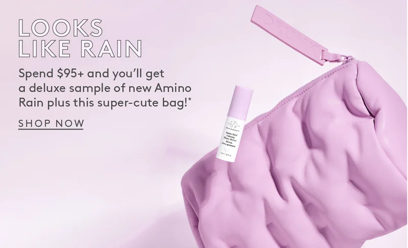 Get Your FREE Amino Rain + Dimple Cosmetic Bag