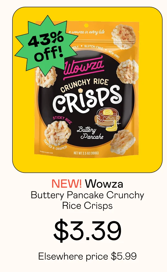 Buttery Pancake Crunchy Rice Crisps