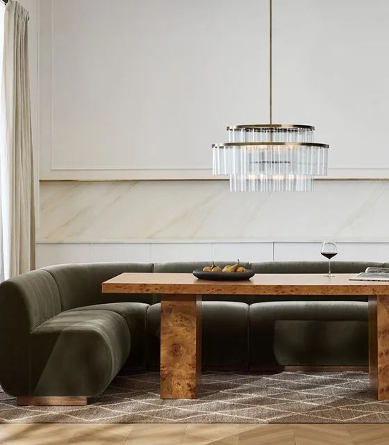 the Leandro banquette