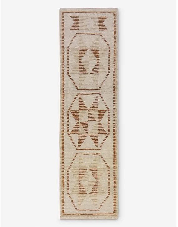 Vintage Turkish Hand-Knotted Wool Runner Rug No. 251, 2'7" x 9'3"