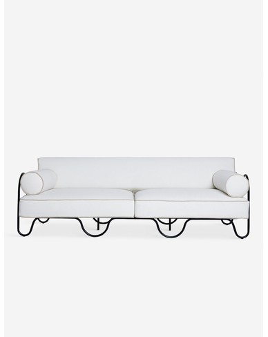Peggy Outdoor Sofa by Sarah Sherman Samuel - Ivory