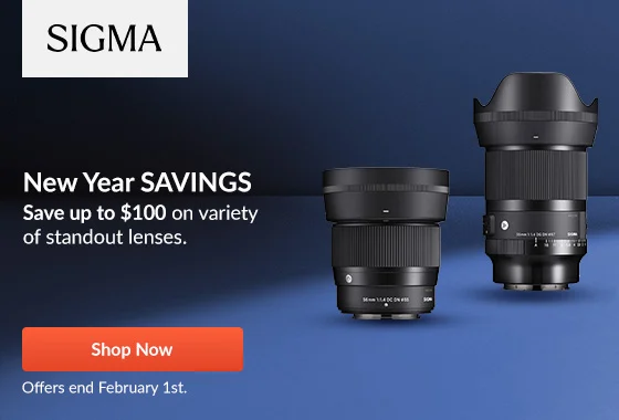 Sigma New Year Savings | Shop Now