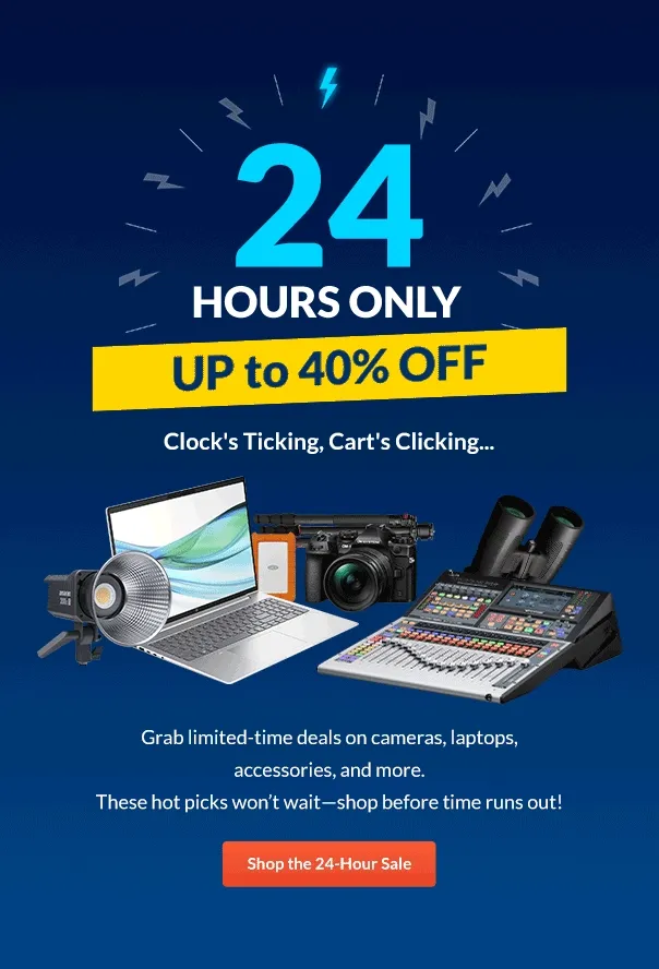 24 HOURS ONLY | UP TO 40% OFF | Shop the 24-Hour Sale