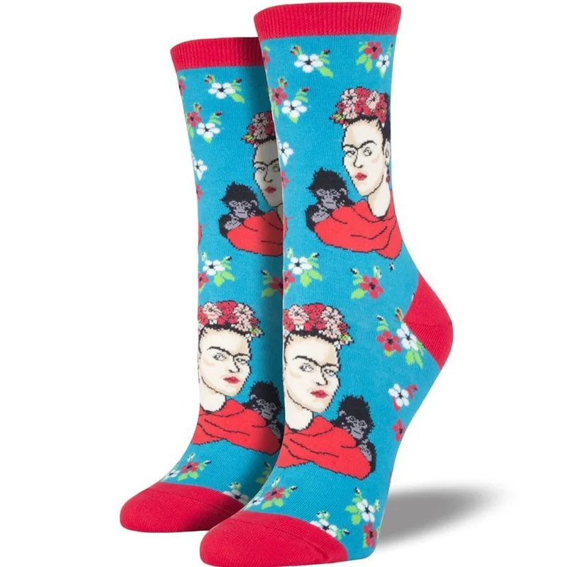 Image of Frida Kahlo Women's Crew Socks